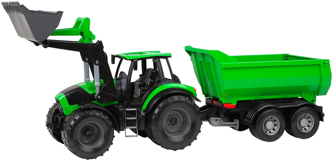 Lena® Spielzeug-Traktor »WORXX Traktor Deutz-Fahr Agrotron 7250 TTV mit Anhänger« Made in Europe