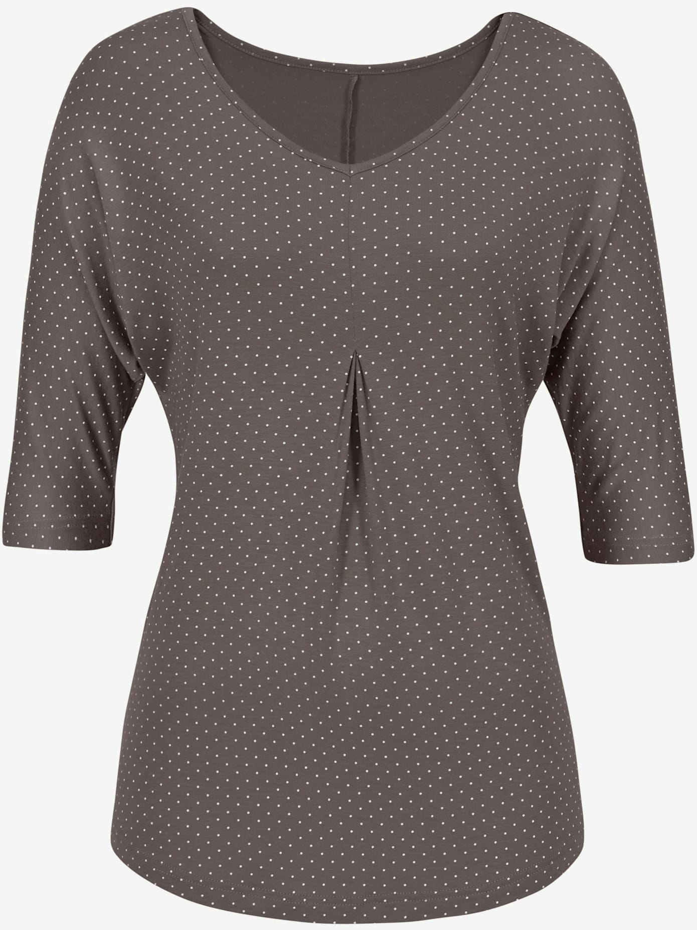 T-shirt lascana avec joli imprimé à pois