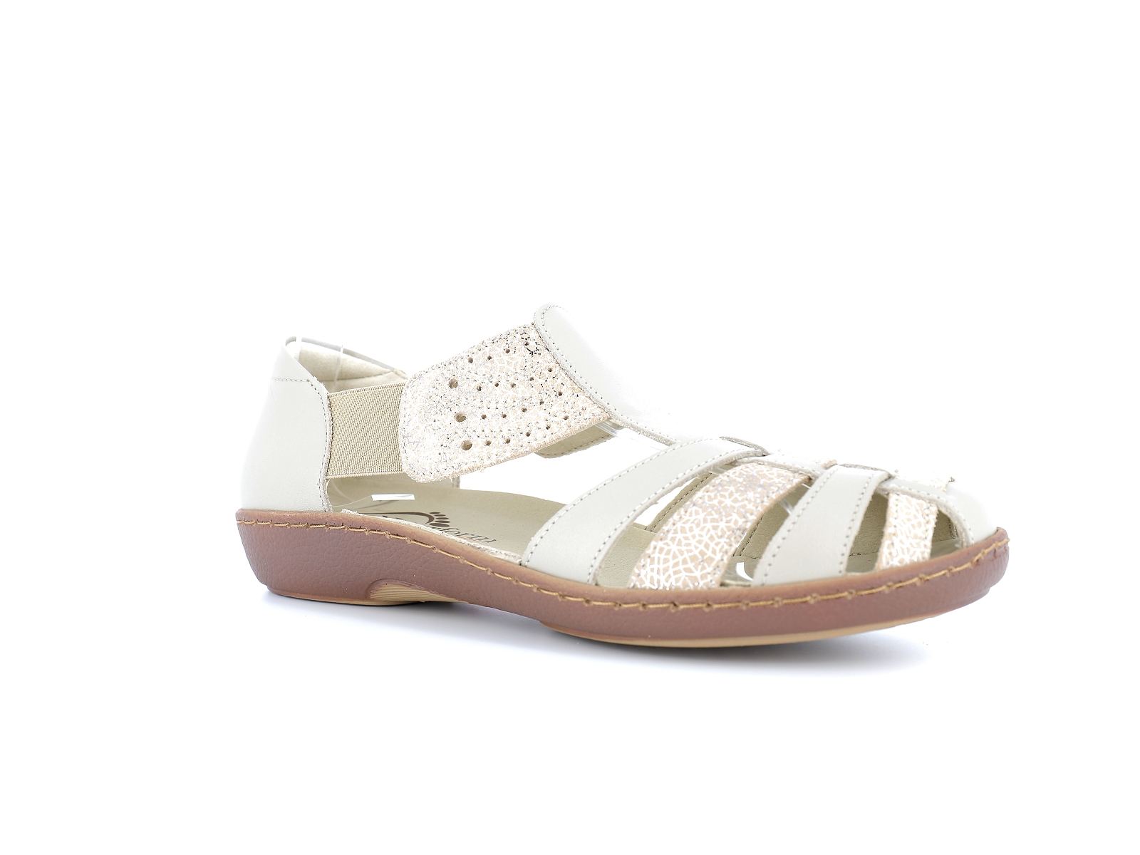 K brand-19080 Cuir Beige Metal