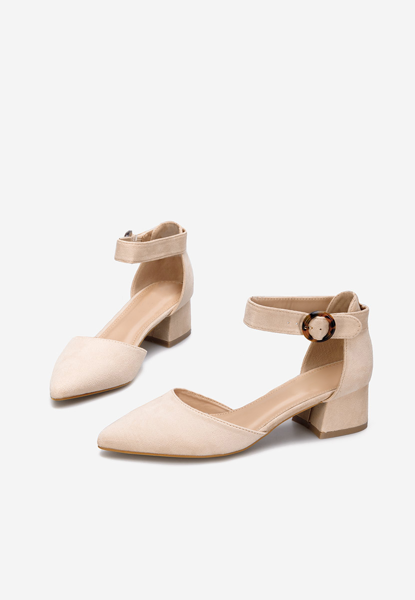 Chaussures à bride beige Kadie