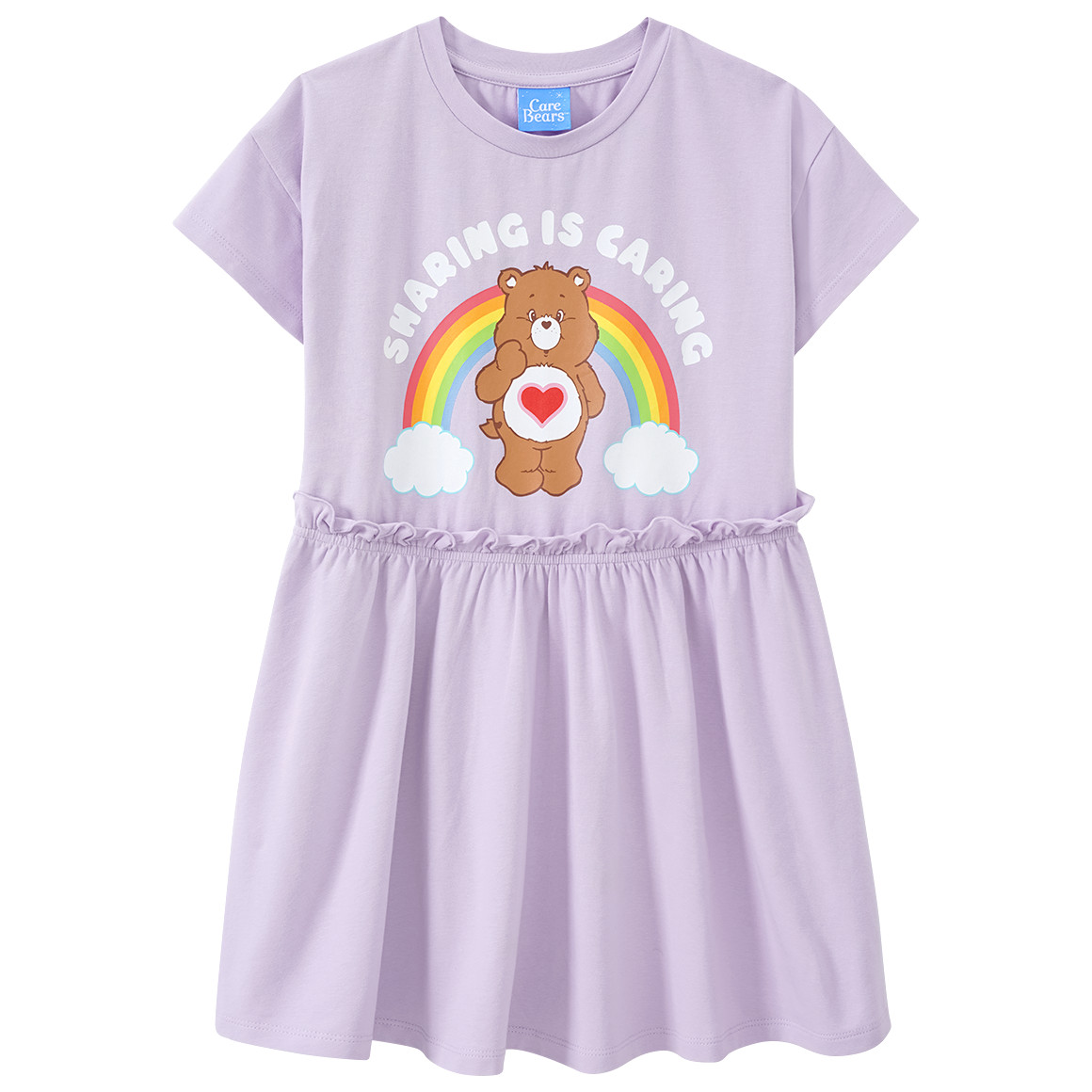 Topolino Glücksbärchis Kleid mit Print helllila