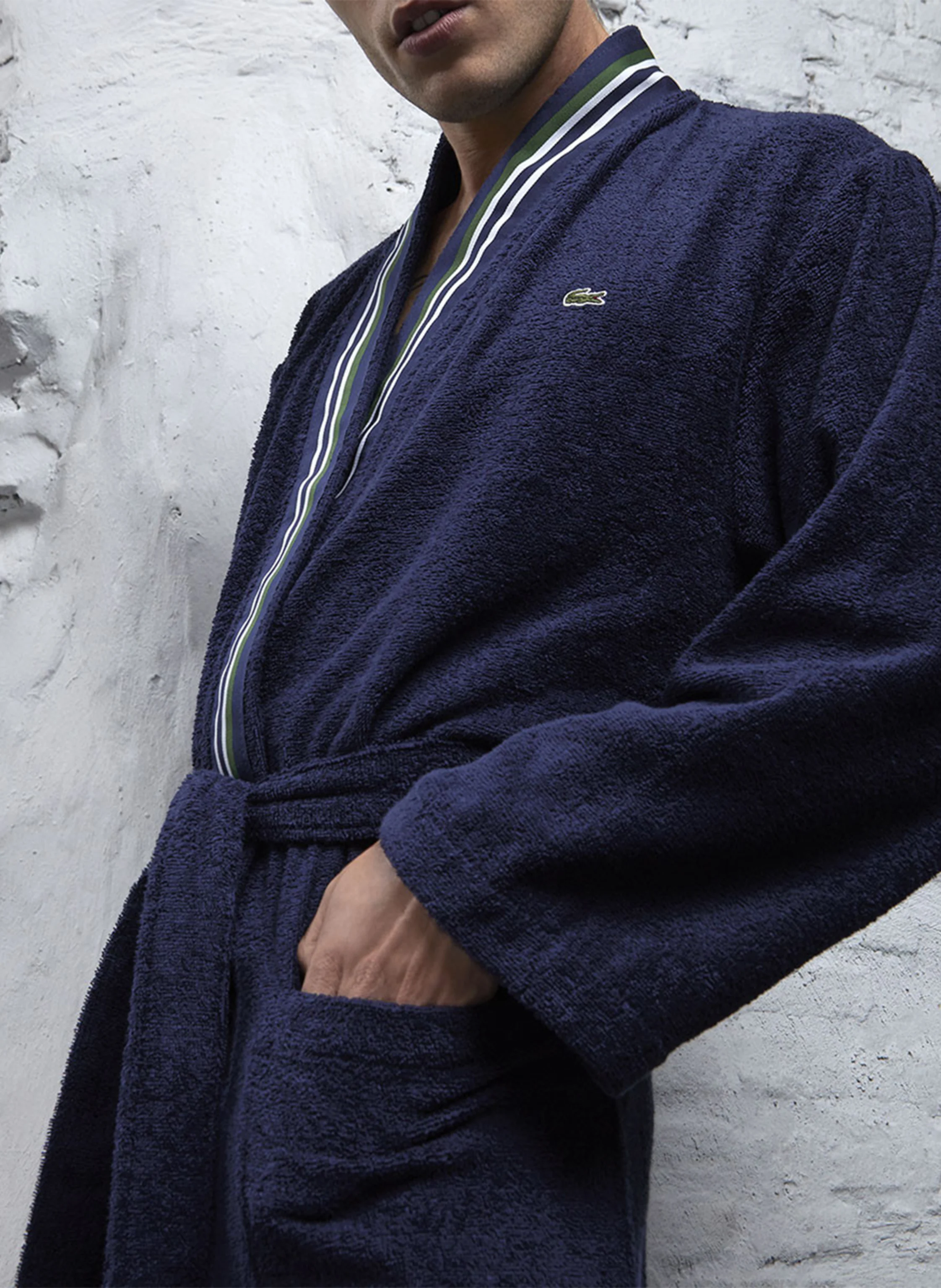 LACOSTE Bademantel LCLUB