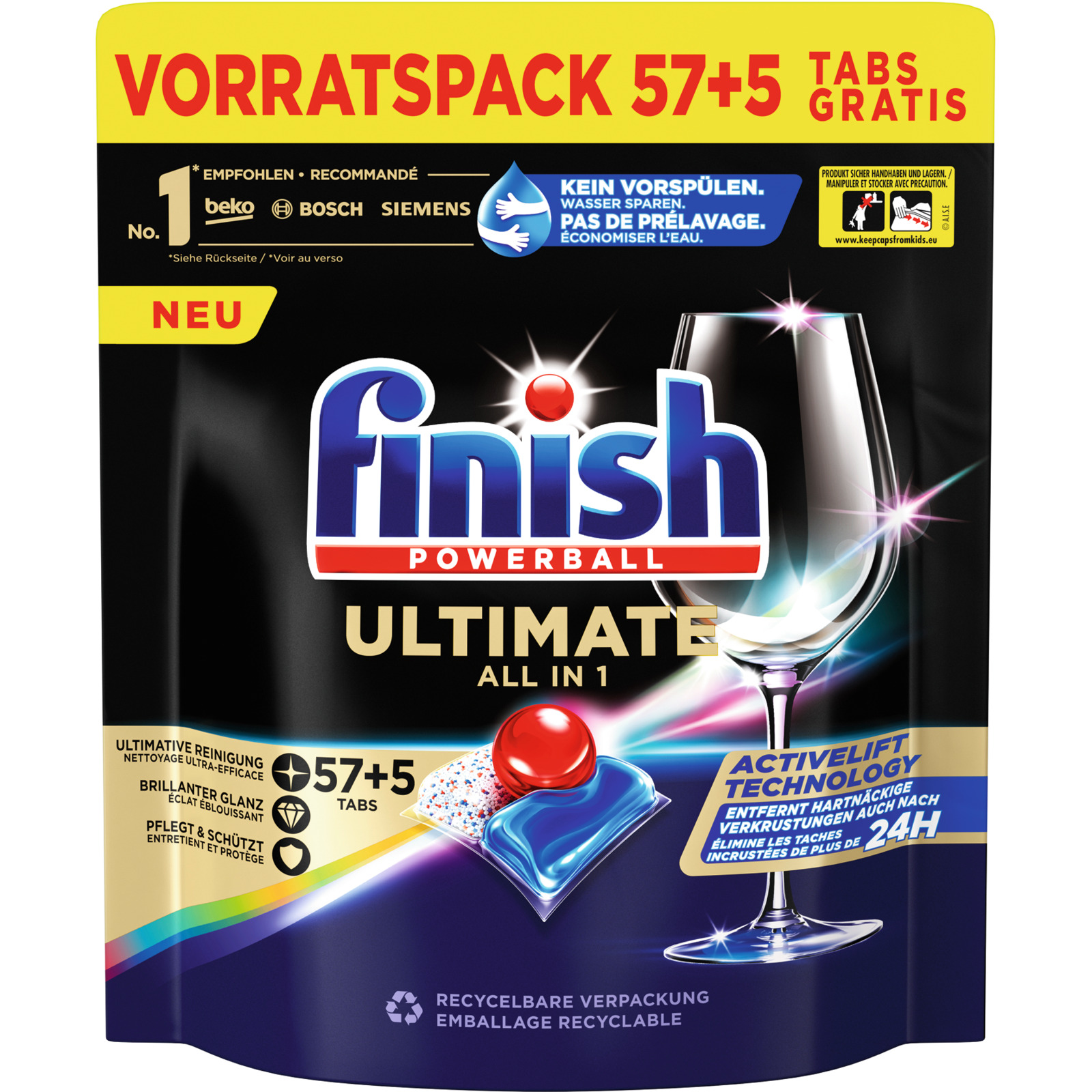 Finish Quantum Ultim Tabs Regular 62er