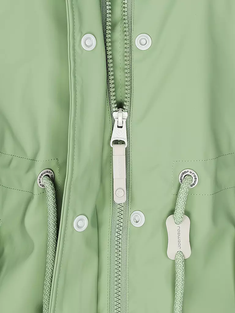 RAGWEAR Regenjacke MONADIS grün