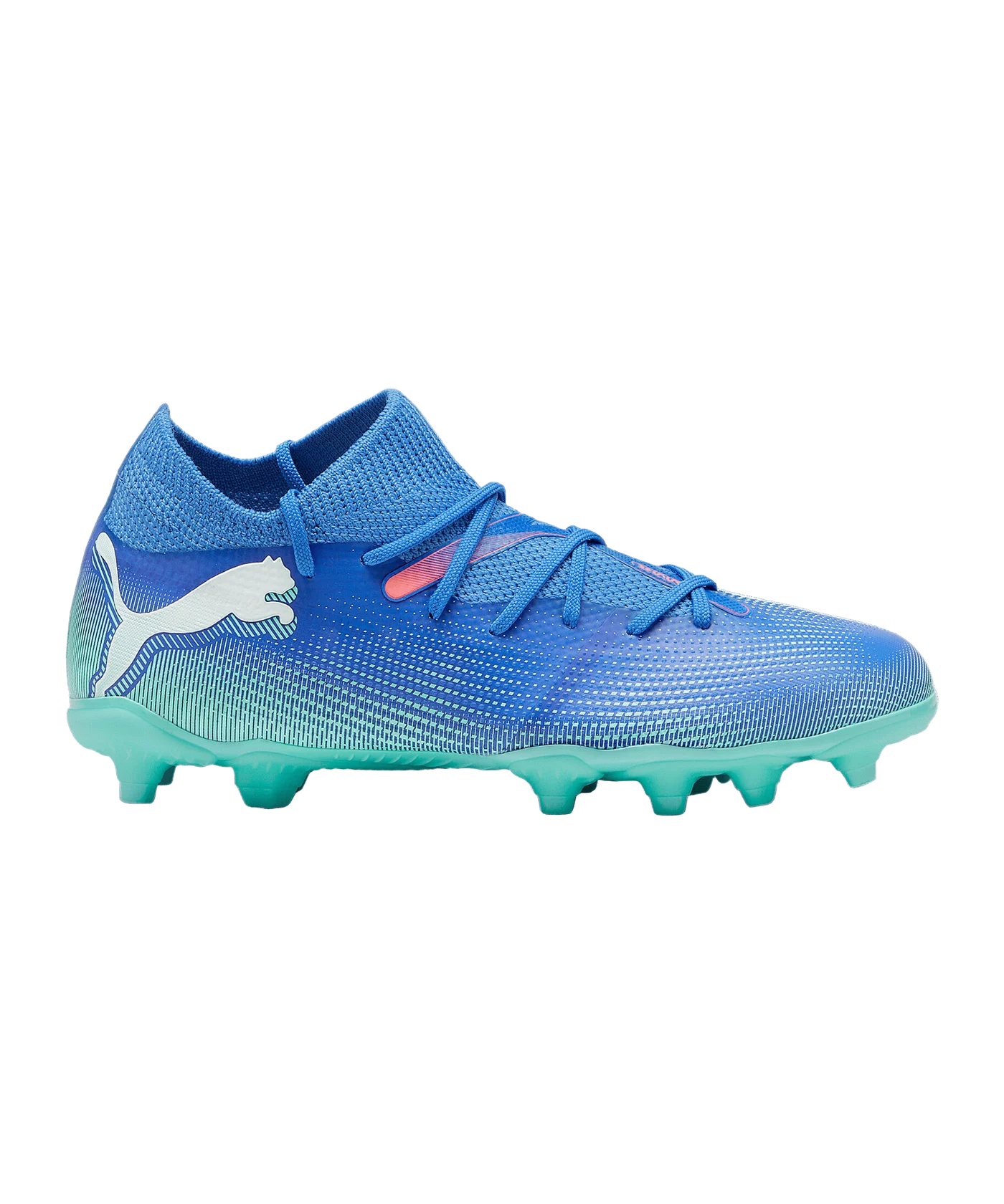 PUMA FUTURE 7 Match FG/AG Formula Jr Kids Blau Weiss F01