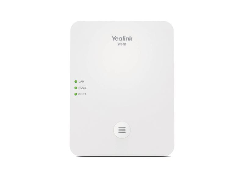Yealink Basisstation W80B Erleben Sie DECT-Roaming mit mehreren Geräten