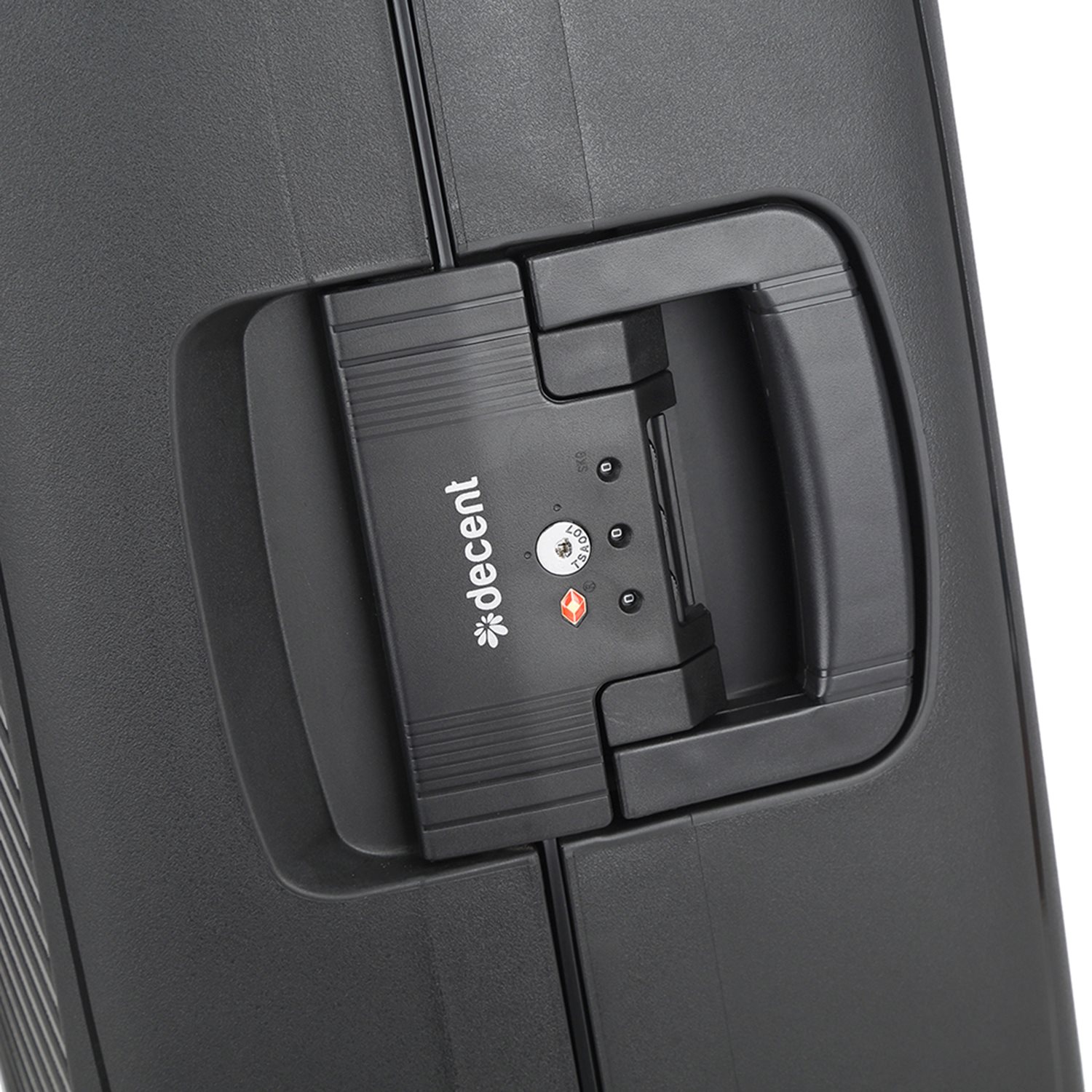 Decent Axiss-Fix 4 Wiel Trolley 68 zwart