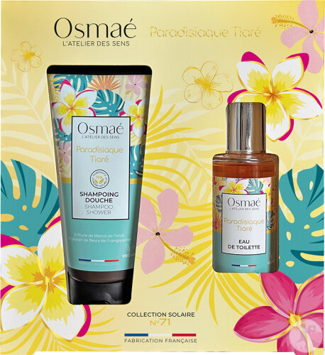 Osmaé Coffret Paradisiaque Tiaré 2 Produits
