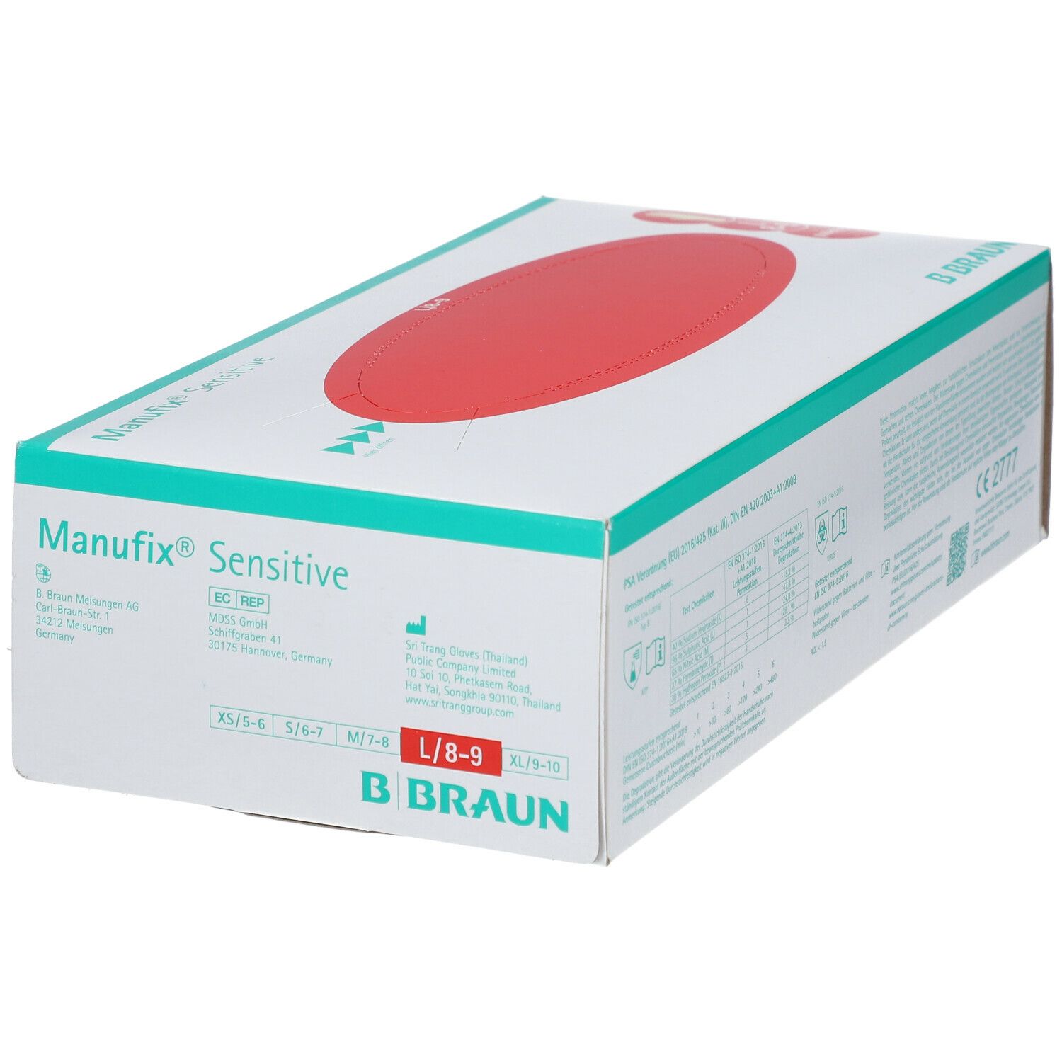 Manufix® Sensitive Handschuhe groß