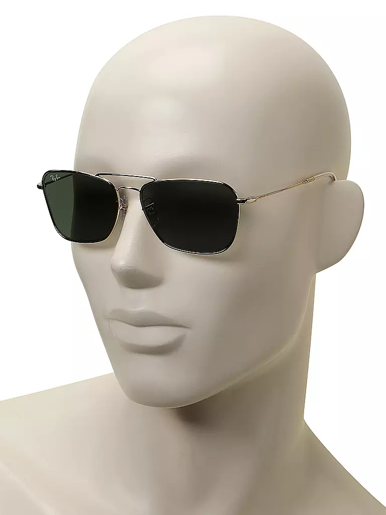 RAY BAN Sonnenbrille CARAVAN REVERSE gold