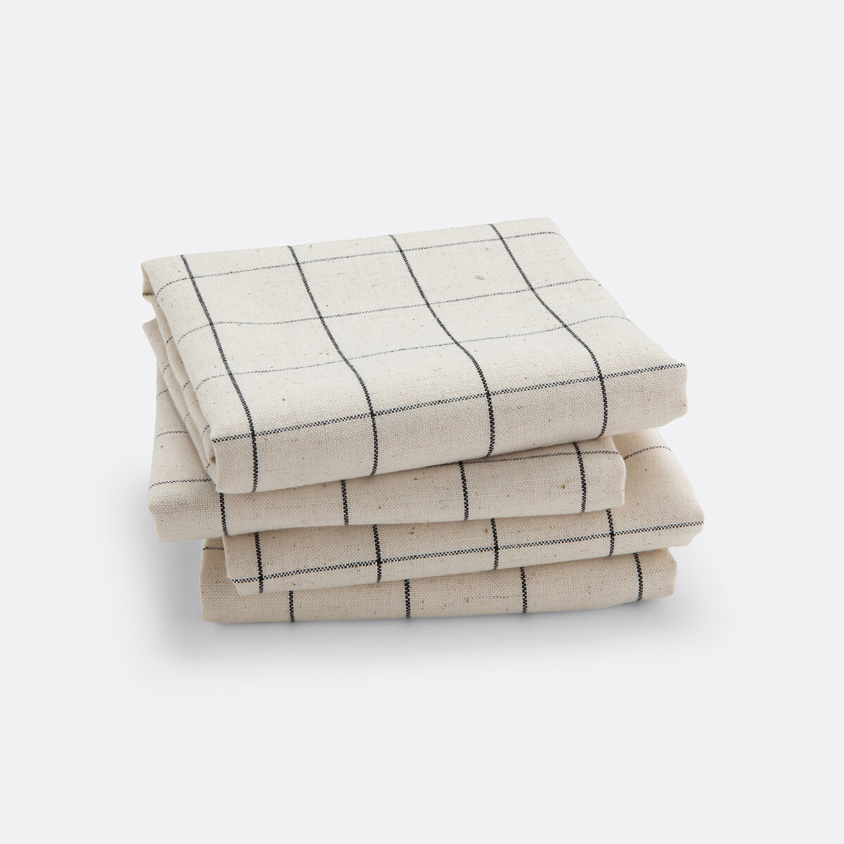 LA REDOUTE INTERIEURS<br>Guardanapos de mesa em algodão/linho Tissala