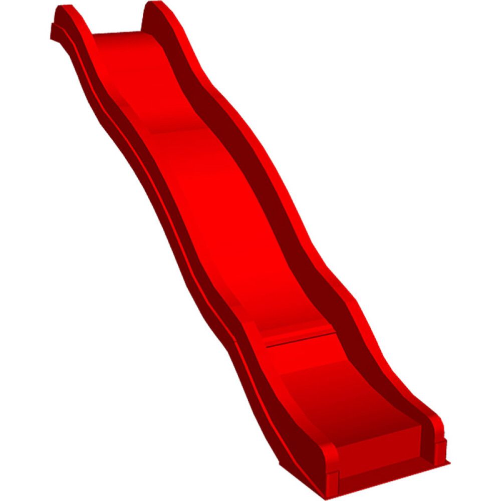 SKLIE PLUS RUTSJEBANE 232CM RØD