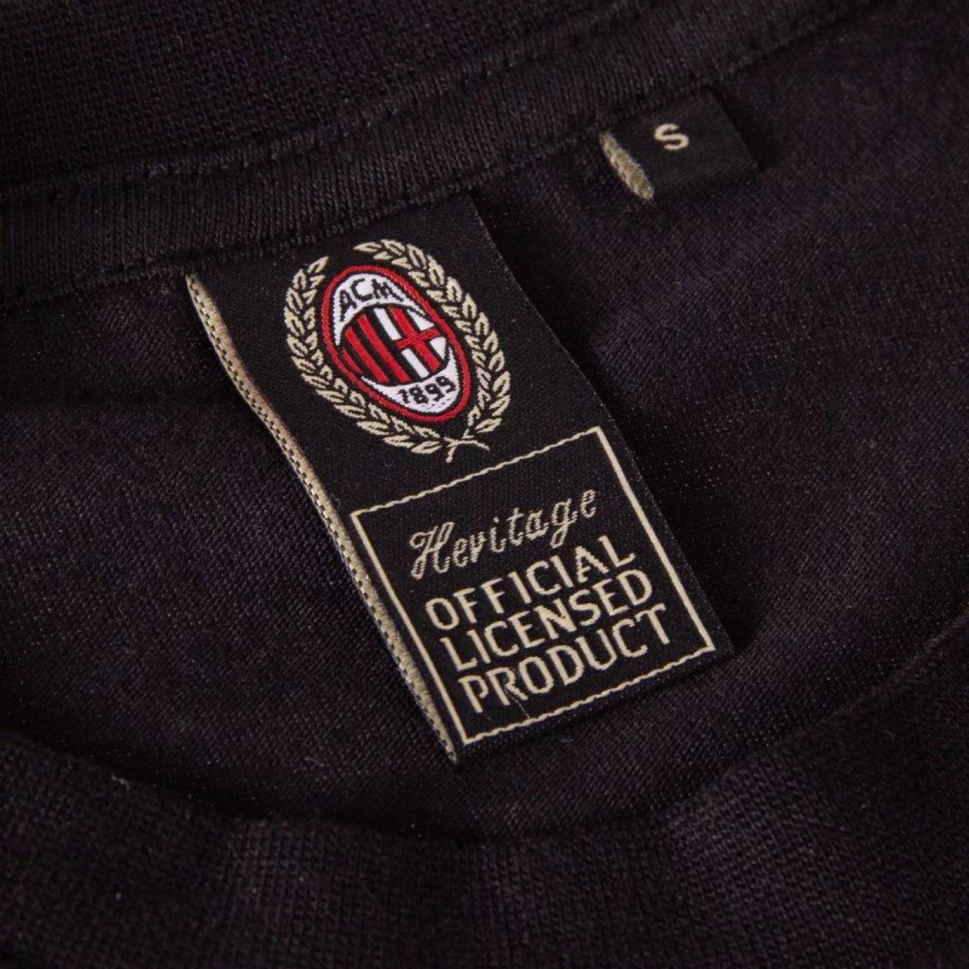 COPA AC Milan Coppa 2003 Team Embroidery T-Shirt Zwart
