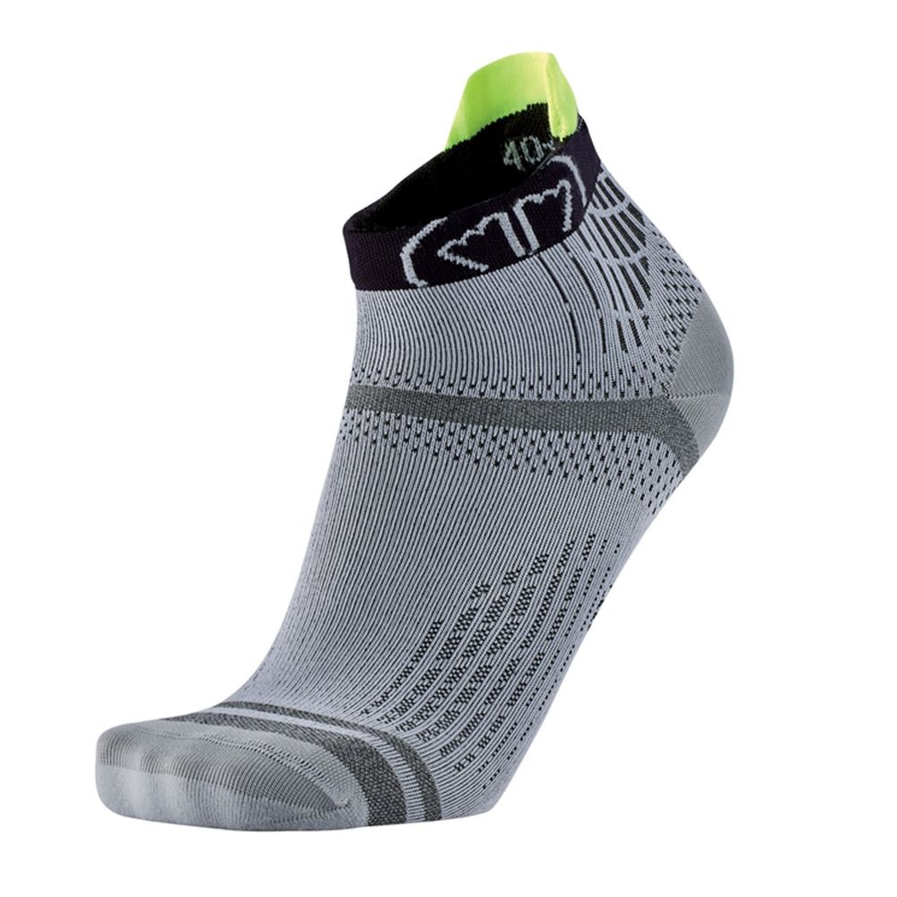 Sidas RUN FEEL - Chaussettes gris/noir