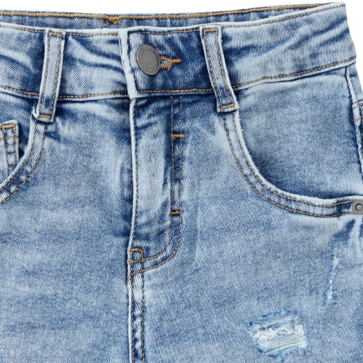 Beatwear Jungen Shorts aus Denim blau