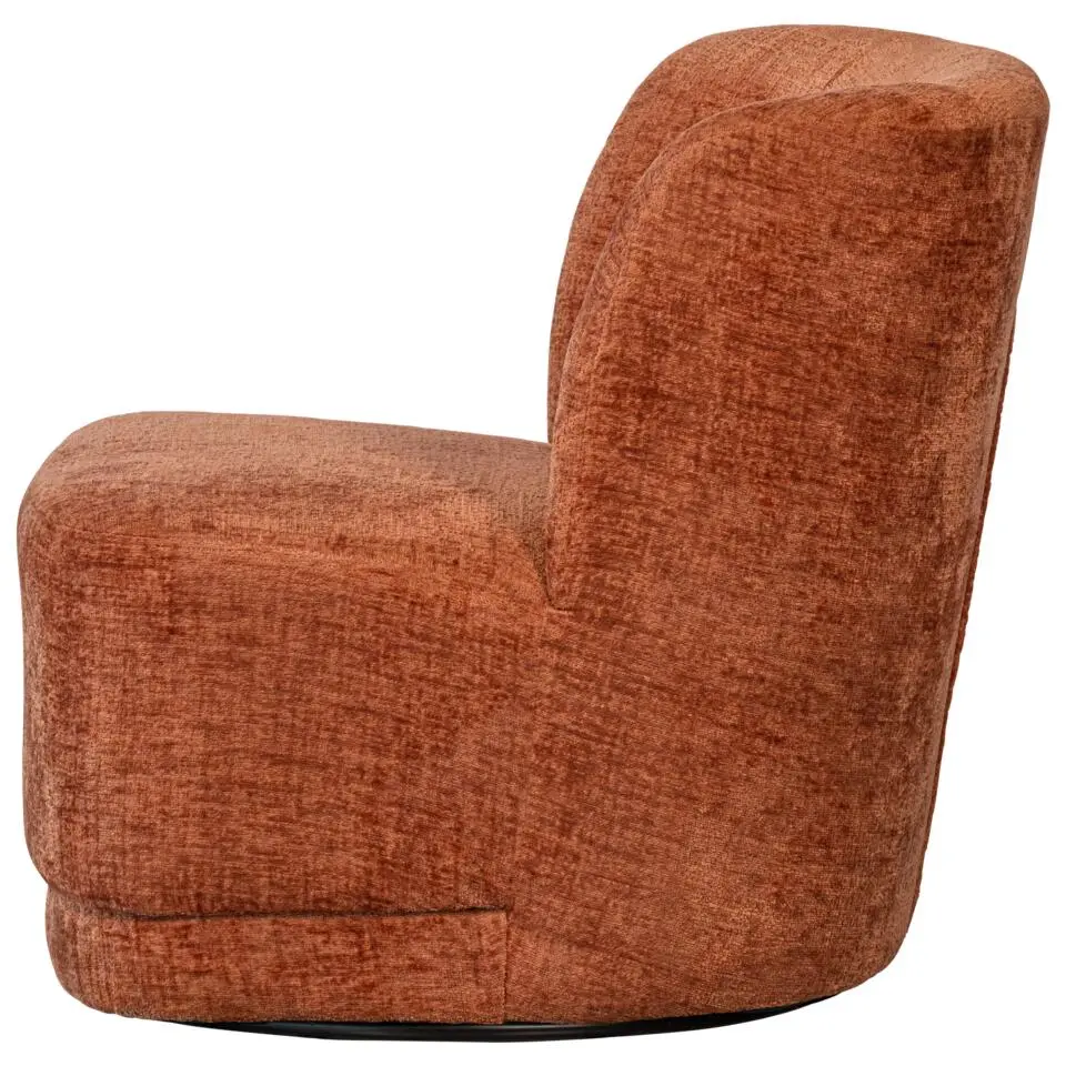 WOOOD Atty Draaifauteuil - Polyester - Bloesem - 75x74x65