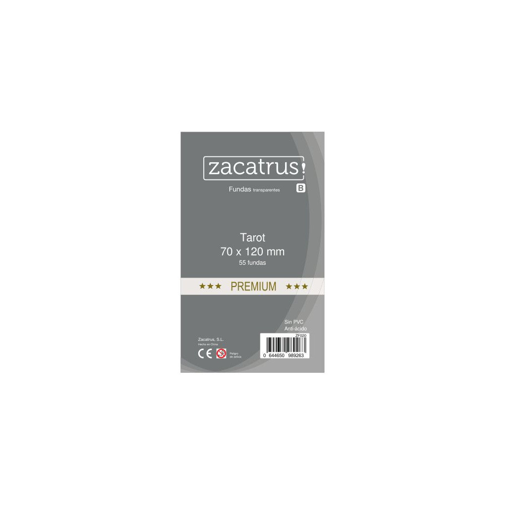 Protège-cartes Zacatrus Tarot Premium (70x120mm)