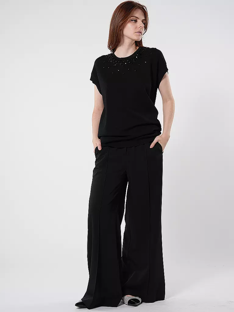 IN WEAR Hose Wide Leg  KAMIIW schwarz
