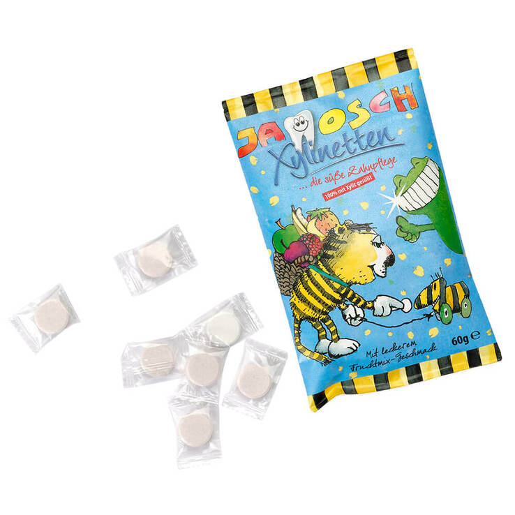 Xylinetten Janosch Multifrucht Bonbons, 60 g