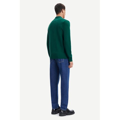 Samsøe Samsøe Guna X zip Sweatshirt, Rain Forest, M