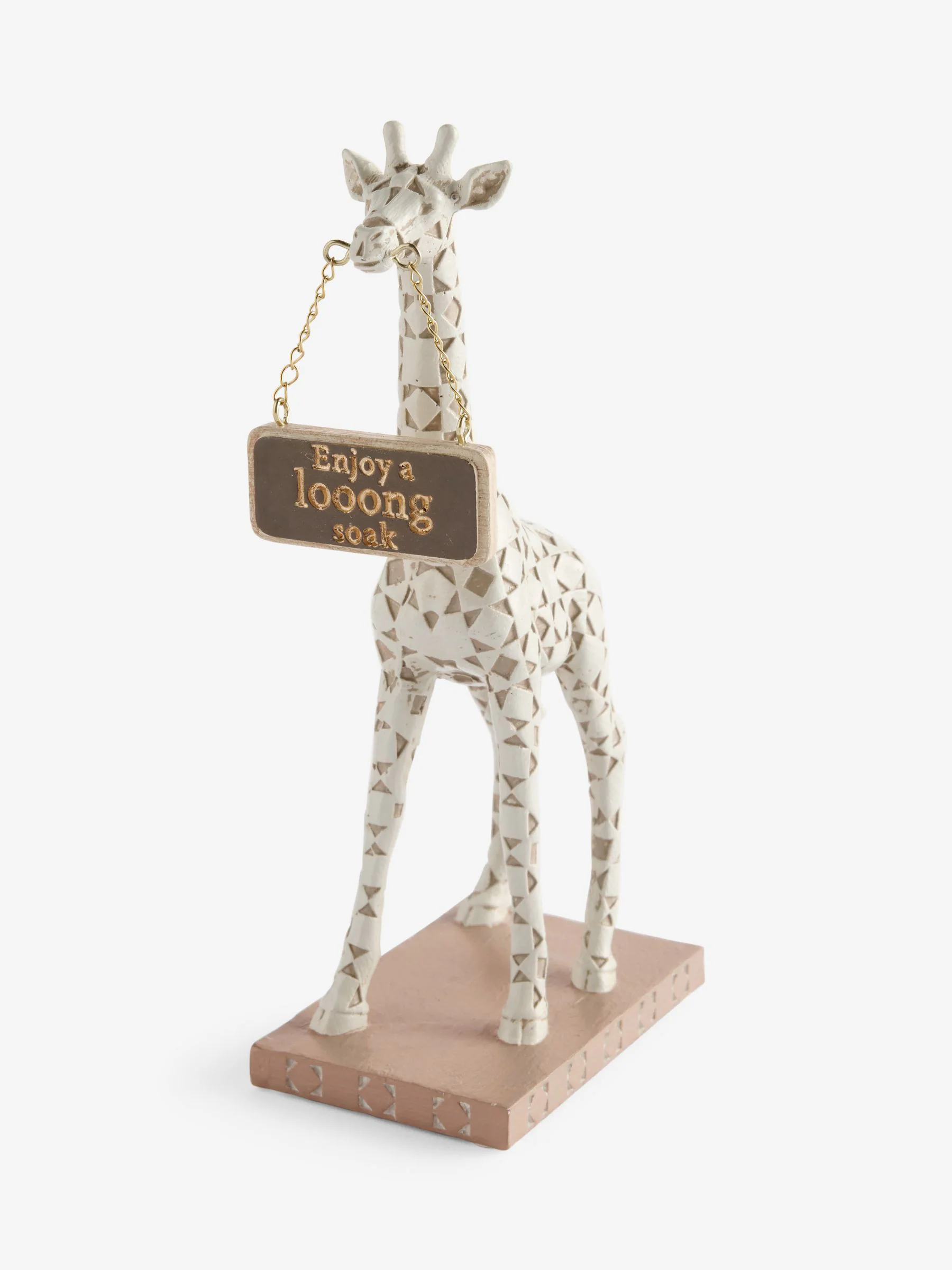 Geo Giraffe Badkamer Ornament