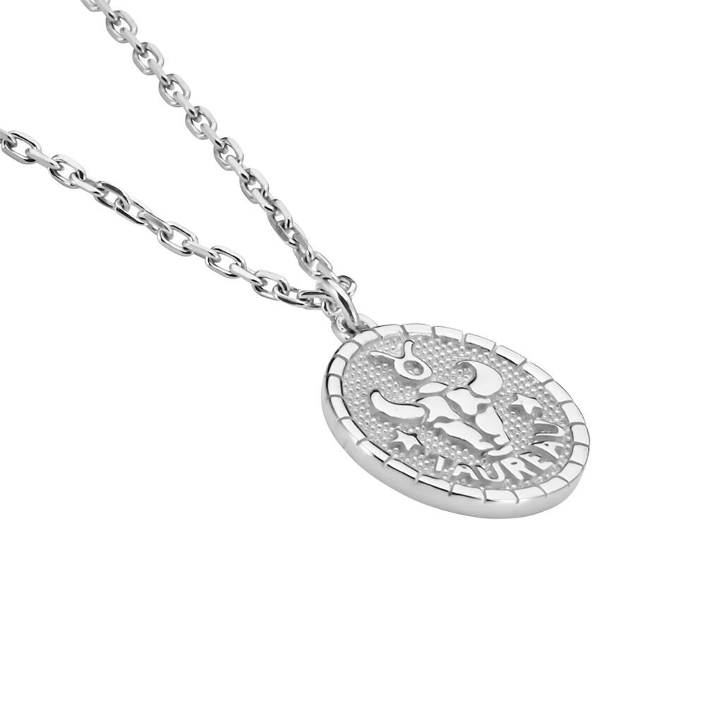 Collier Argent Blanc Hosni