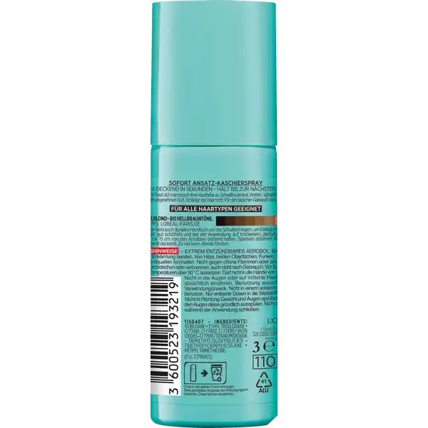 Ansatz-Kaschierspray Dunkelblond bis Hellbraun
