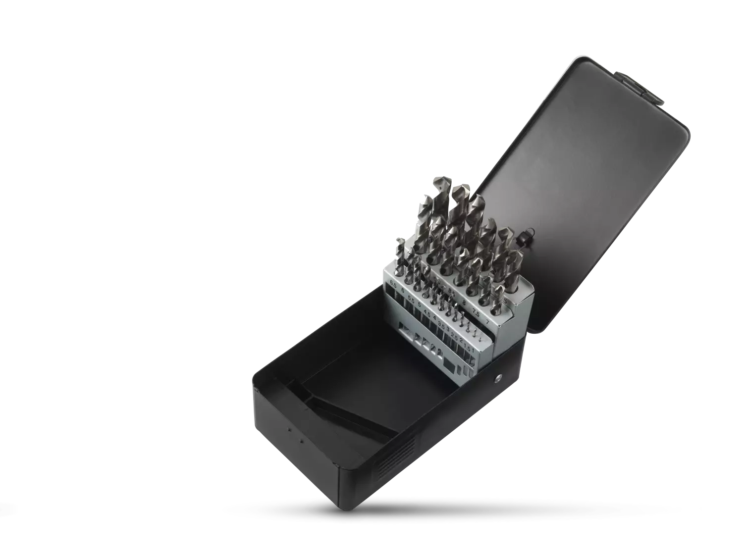 Fit-to-Fix 4000110004 25-delige Uni Metaalborenset DIN338 - HSS-G - 1-13mmx0.5cm