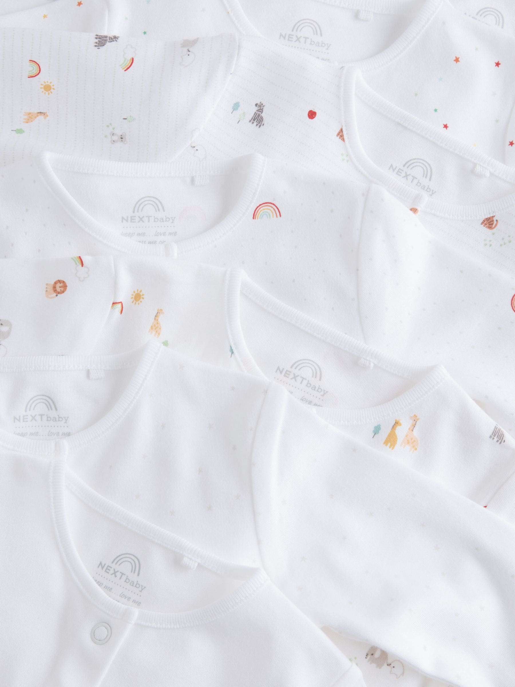Wit - Popper Baby Sleepsuits (0-2yrs)