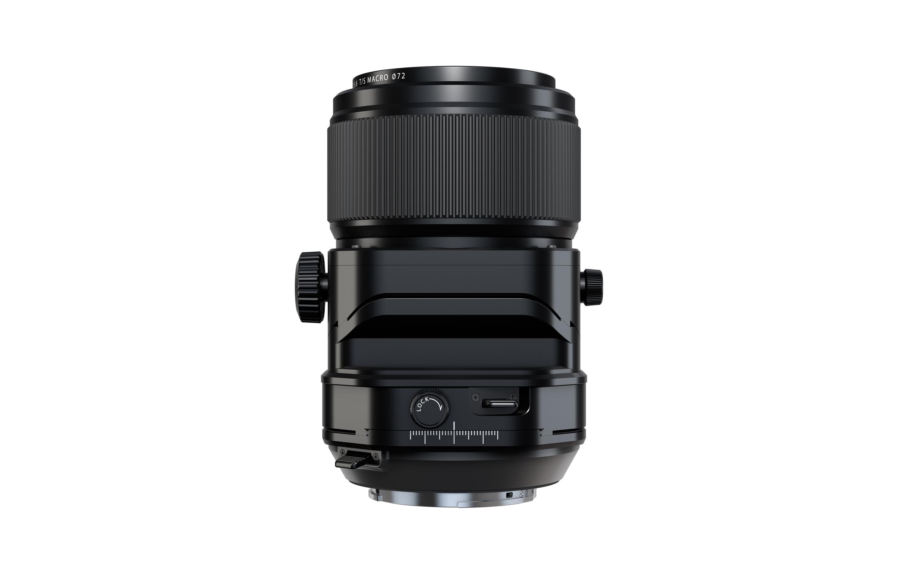 Festbrennweite FUJINON GF 110mm F5.6 T/S Macro – G-Mount<br>Mittleres Tele-Objektiv mit einer Brennweite von 110 mm (äquivalent zu 87 mm KB)