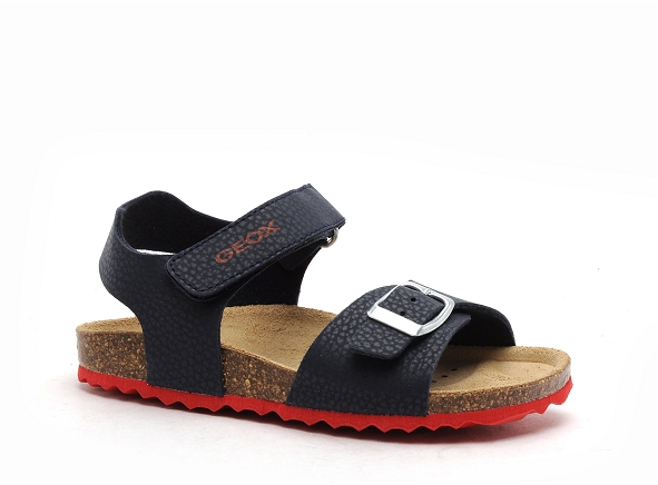 Geox nu pieds enfant j028lb bleu