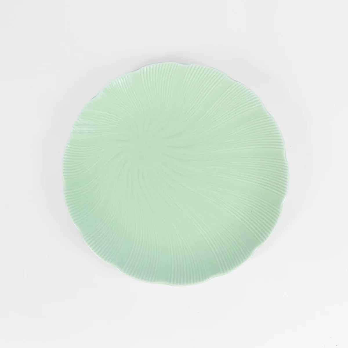 assiette à dessert TAHITI VERT (19cm) OGRE La Fabrique