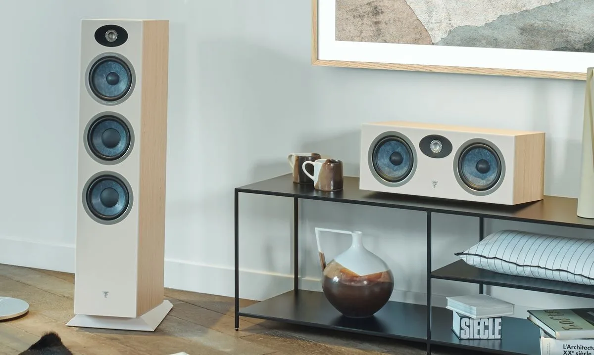 Focal Theva N°3 Bois clair (la paire) Enceintes colonne
