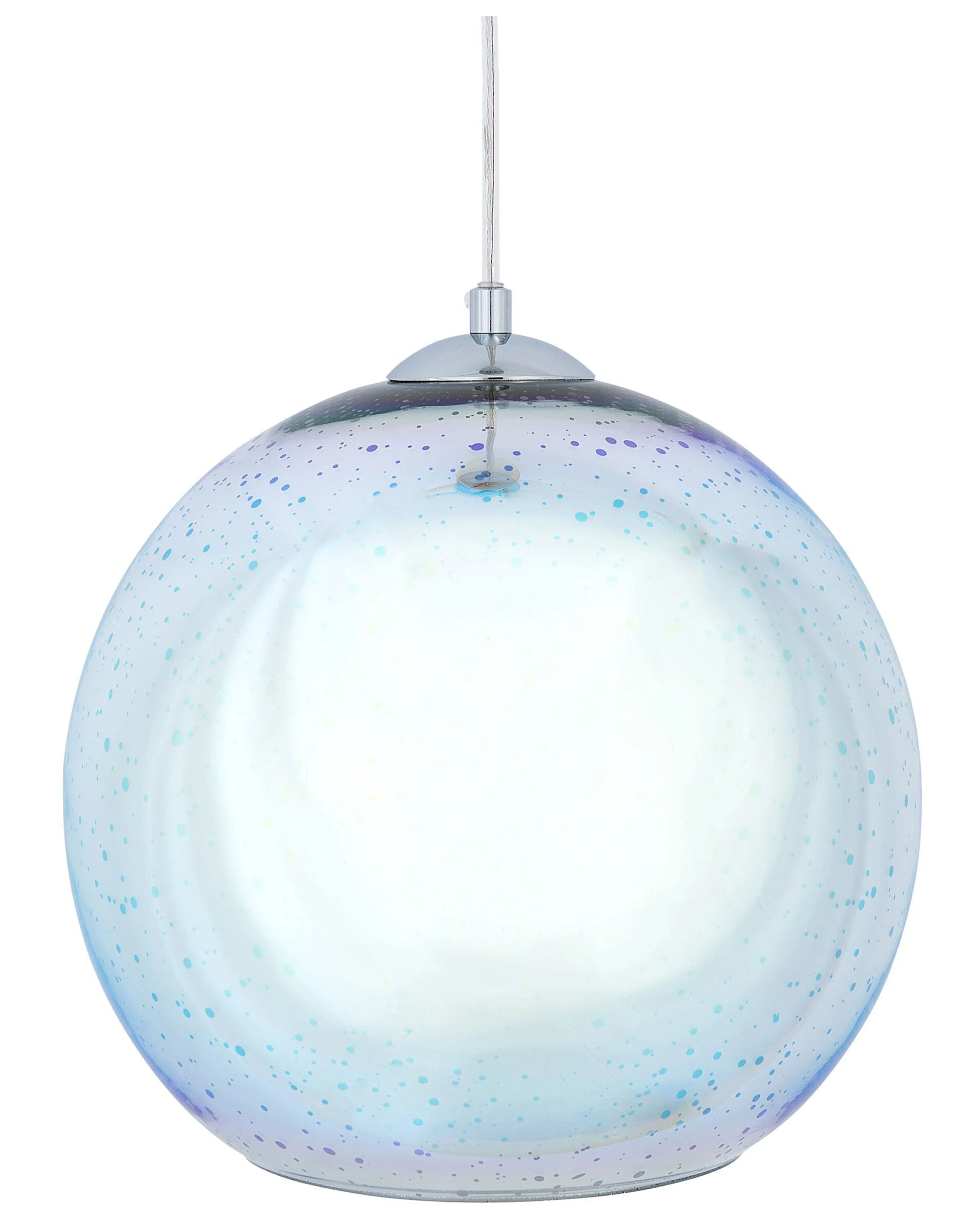 Hanglamp SESSERA Glas Zilver