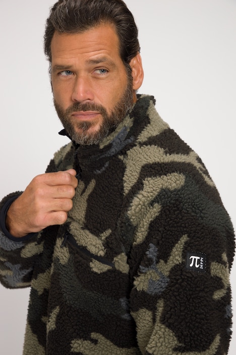JAY-PI Teddy-Skijacke, Skiwear, Outdoor, windabweisend, Camouflage,
