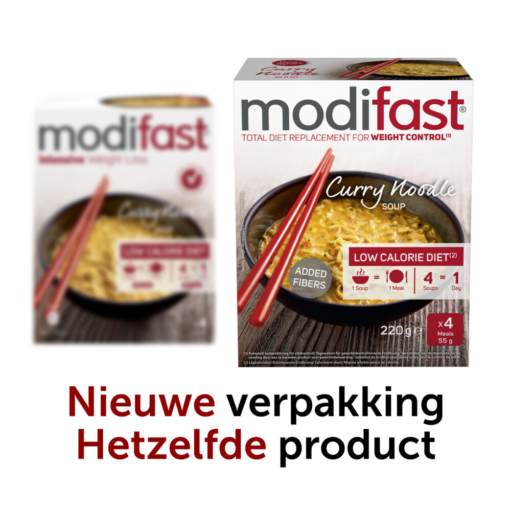 Modifast Intensive Soep Curry Noodle220 gr