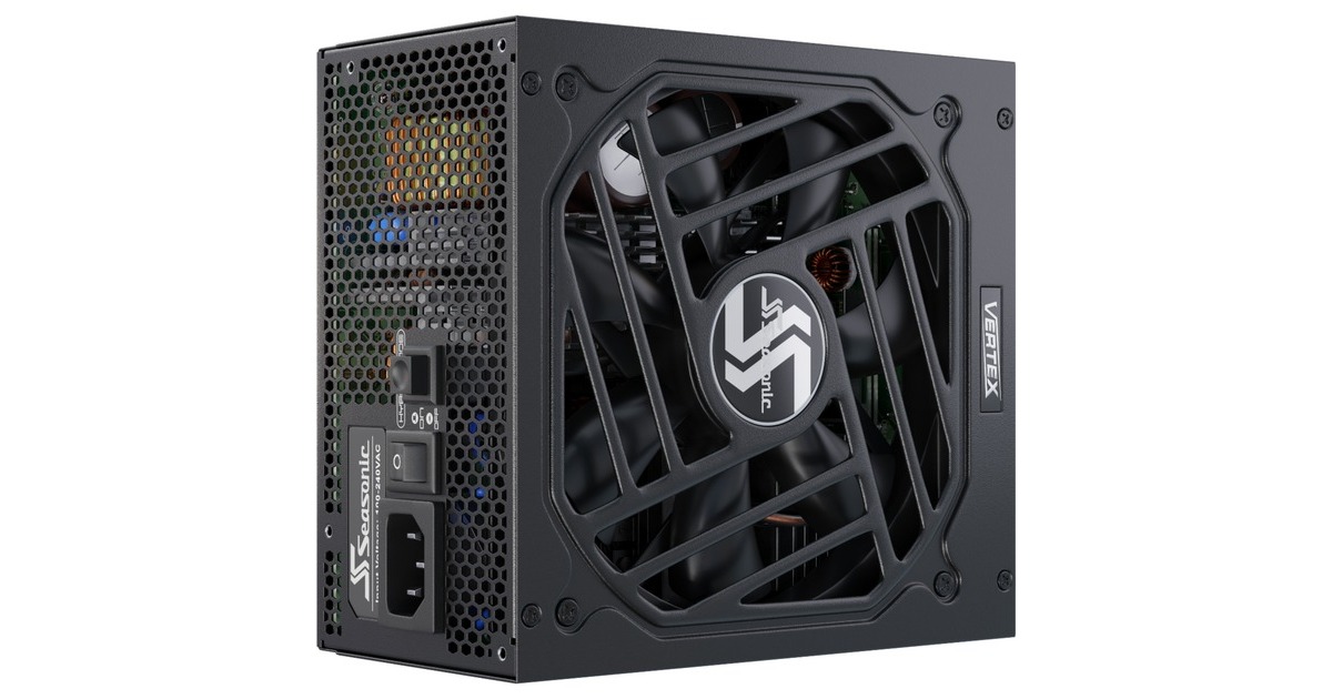 SeasonicVERTEX GX-850 modulaire 850 watt voeding   (Zwart, 1x 12V-2x6, 3x PCIe)
