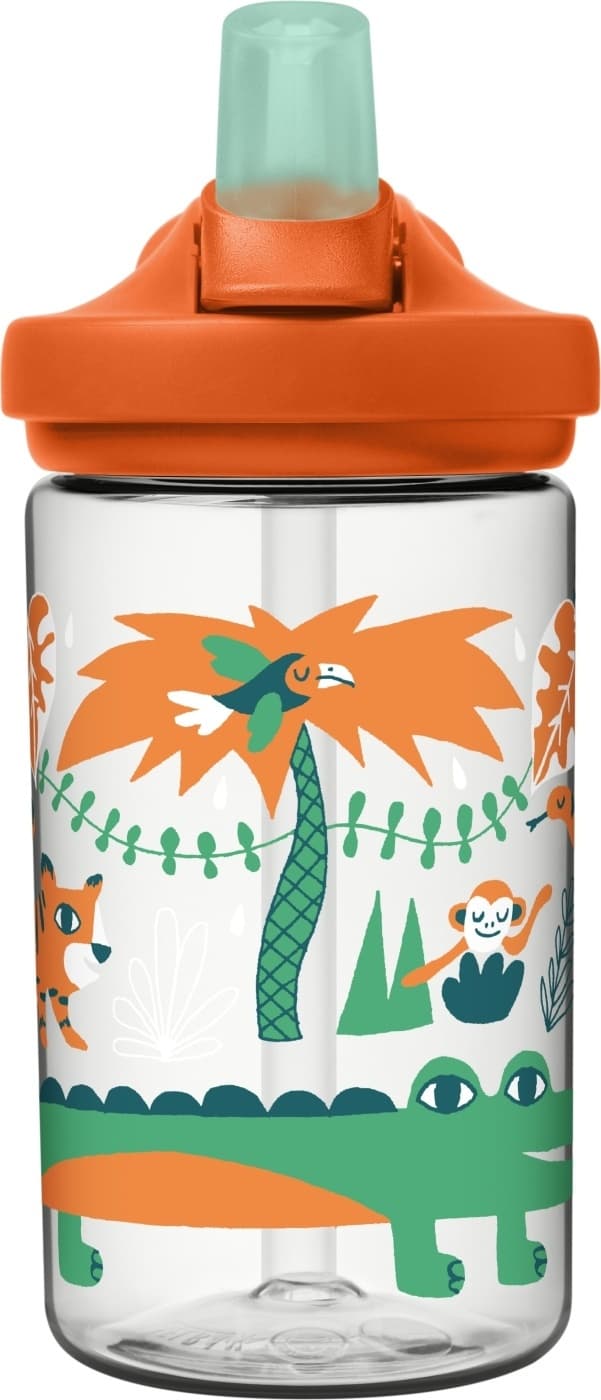 Camelbak Eddy+ Kids 0,4L vandflaske, Jungle Animals