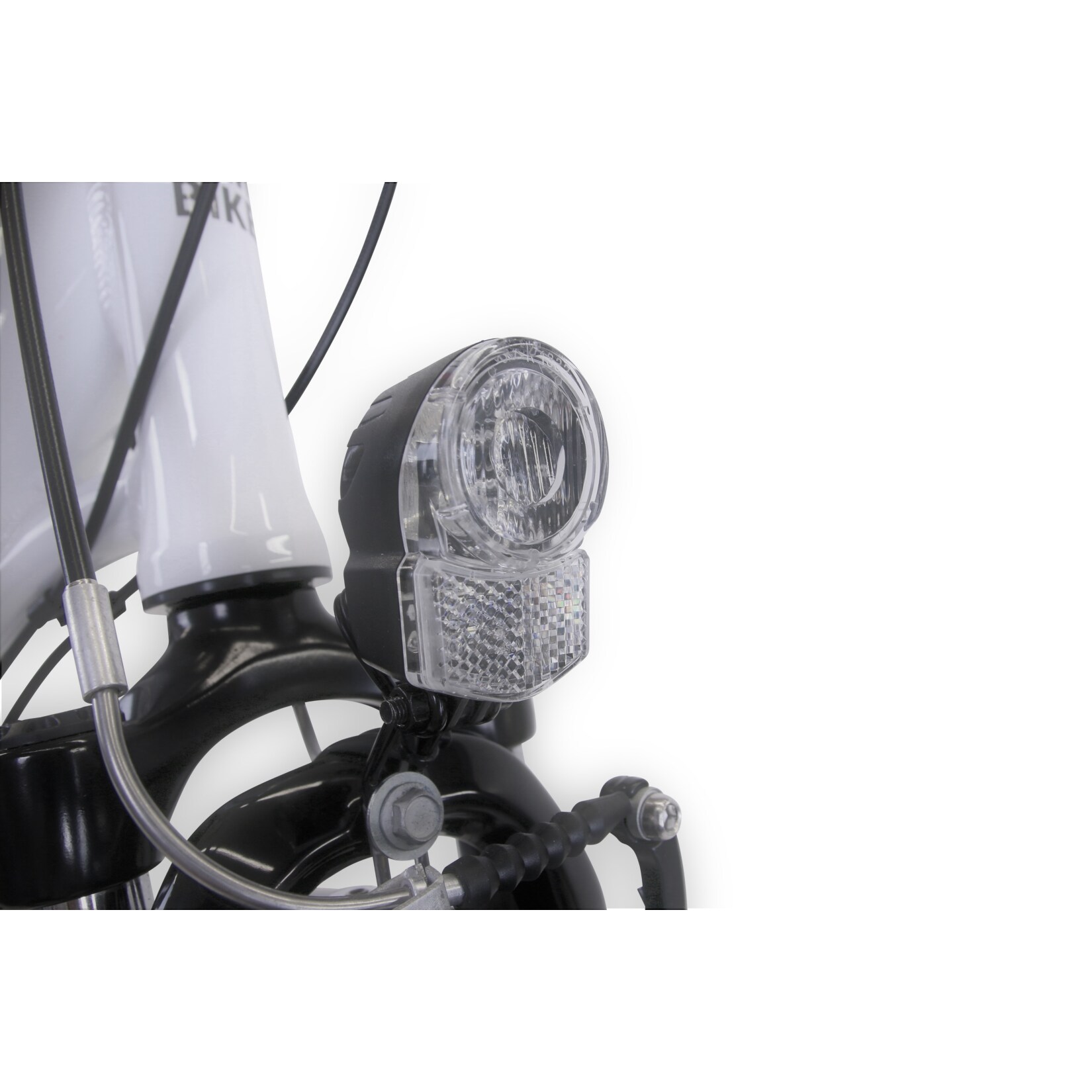 HAWK City Wave Deluxe White - Damen 26 Zoll - Leichtes Fahrrad mit 7-Gang Shimano Nabenschaltung, Felgenbremse & Nabendynamo