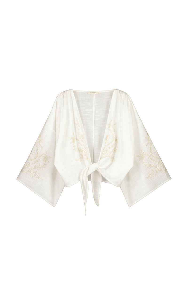 Blusa bordada - Branca