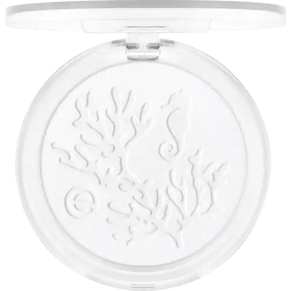 live LIFE in CORAL mattifying powder 01 Smilin' From Shore To Reef!