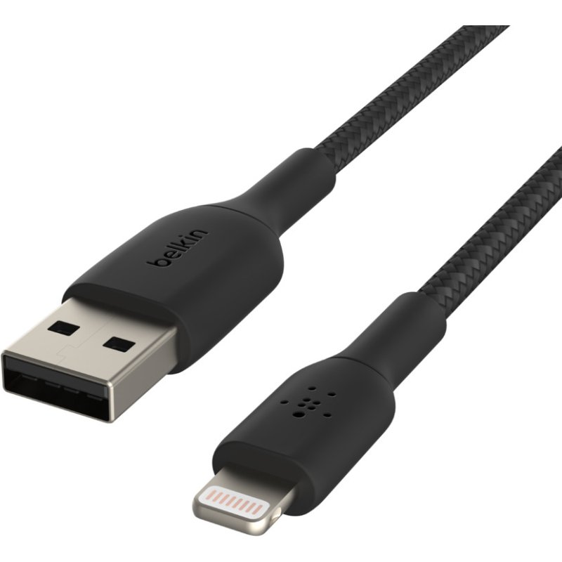 Belkin CAA002BT1MBK câble Lightning 1 m Noir