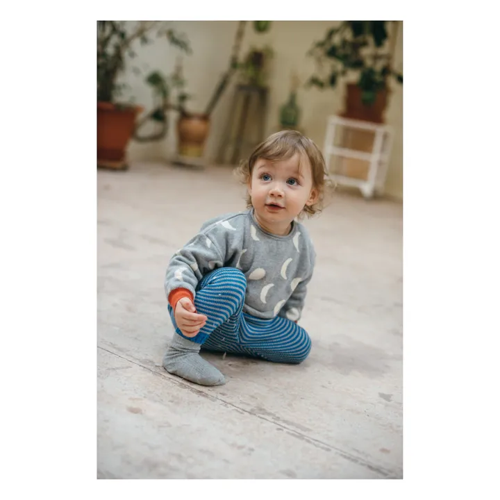 Bayiri Pull Coton Bio Moons | Gris