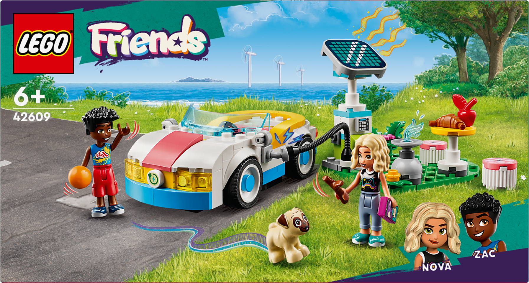 LEGO Friends - Elbil og ladestander (42609)