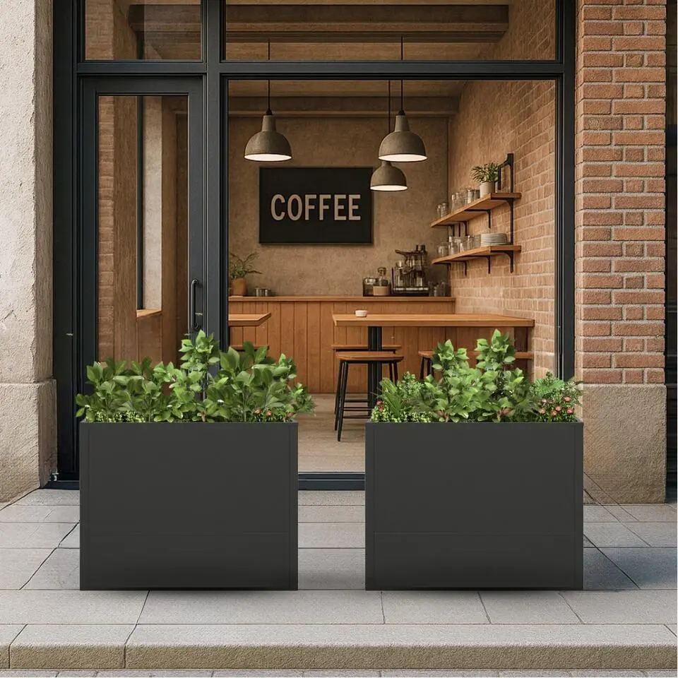 Plantenbak horeca - 100 x 50 x 77 cm - Antraciet
