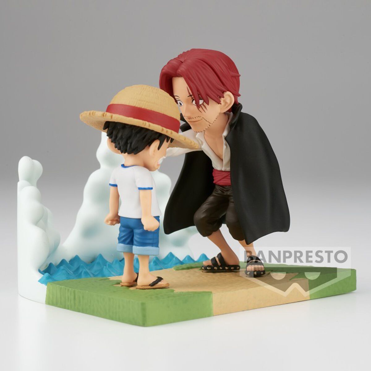 Banpresto - Monkey D. Luffy & Shanks (WCF - Log Stories Series) | One Piece Figurine de collection