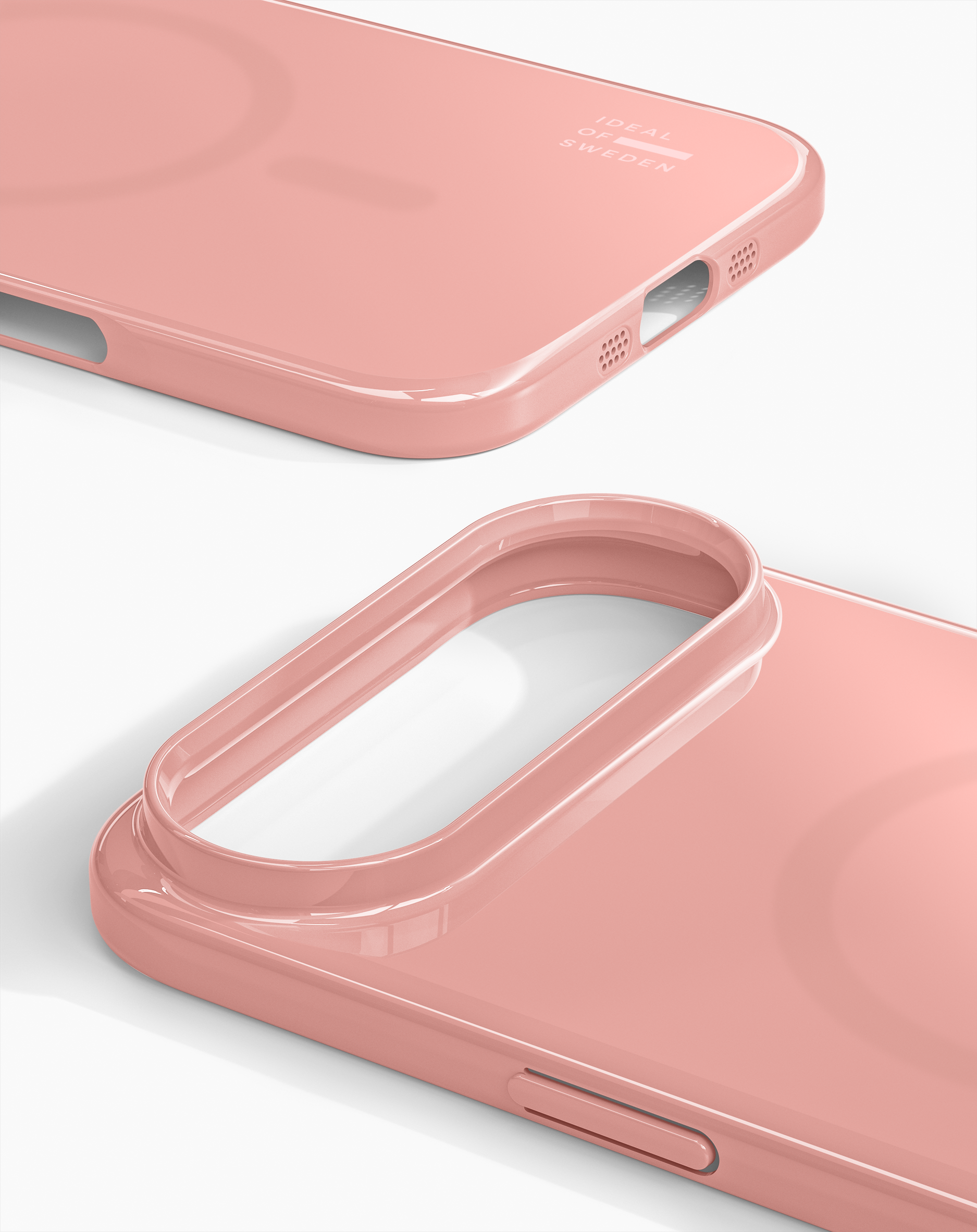 iPhone Air MagSafe Hardcase Hülle (IDSLCMS-I2566-585) - Glossy Blush Pink