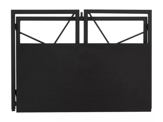 Fold - Bureau pliant en métal L100cm : Couleur - Noir