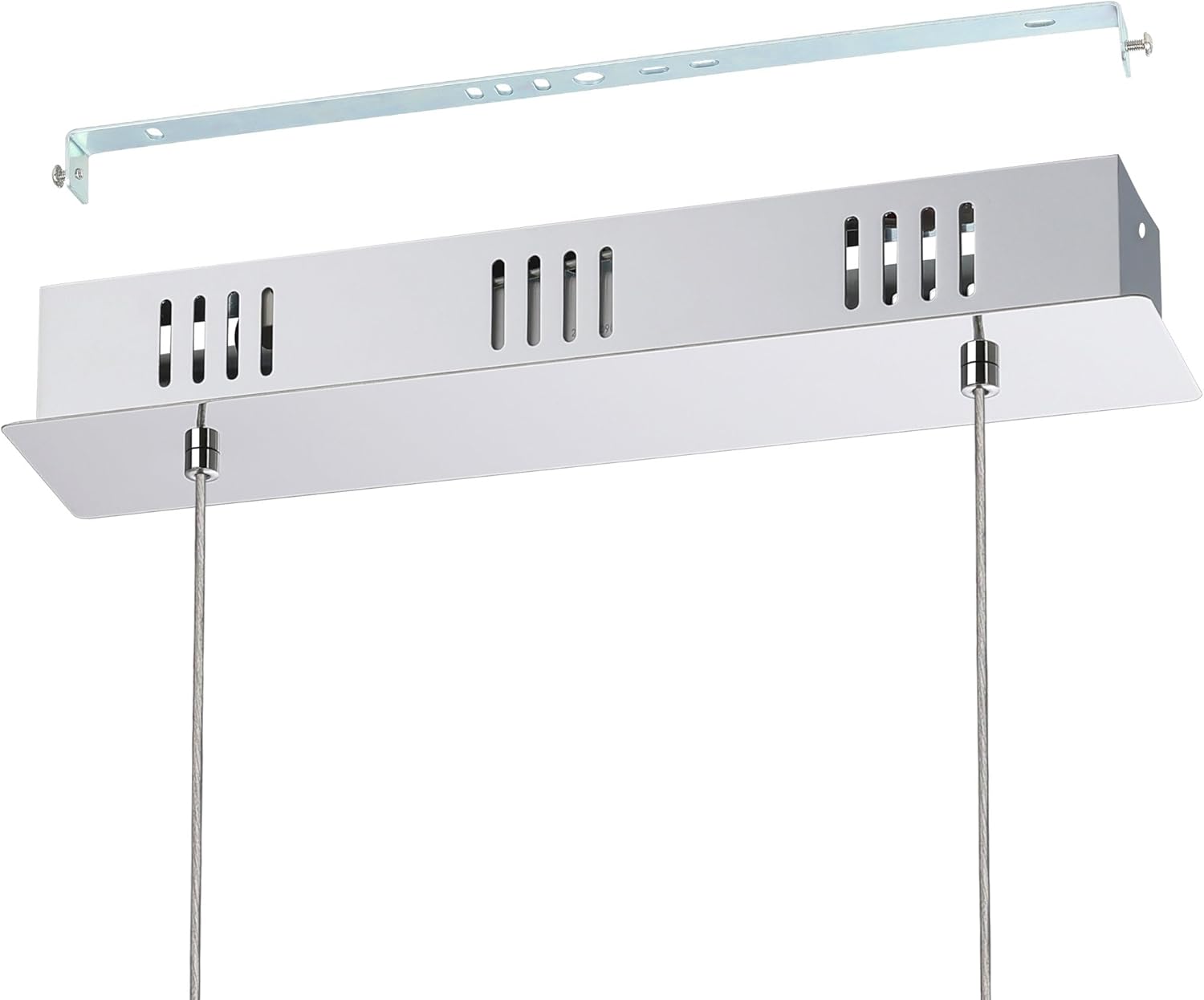EGLO LED Kristall Pendellampe Cardito 1, 1 flammige Pendelleuchte, Hängeleuchte aus Metall in Chrom, Glas Kristalle klar, touch dimmbar, Weißtöne einstellbar
