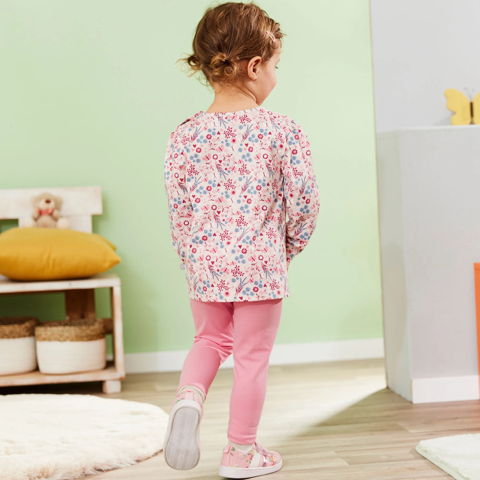 Baby-Mädchen-Leggings, 2er-Pack